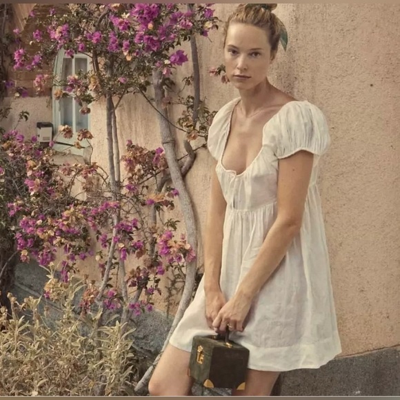 White Doen Mini Sun dress size S - Picture 5 of 5